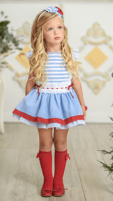 Miranda – Vestido niña de algodón “Romina”