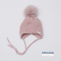 gorro orejero rosa Vintage de Pangasa