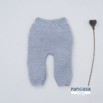 Pantalón punto bebé Pangasa gris